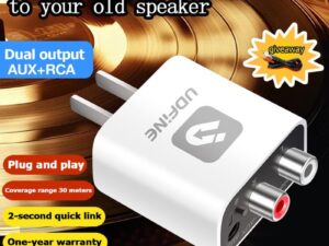 UDFINE Bluetooth 5.4 Receiver – Upgrade Old Speakers to Wireless Audio
