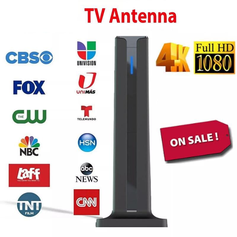 1080P/4K HD digital TV antenna with long-range signal 📡📺